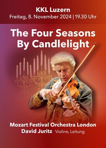 Erleben Sie Vialdis "The Four Seasons by Candlelight" im KKL Luzern